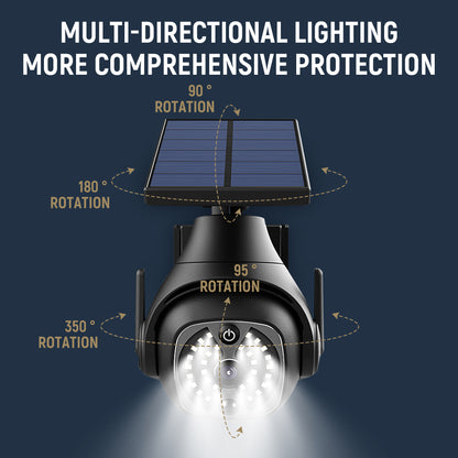 Solar Motion-Sensor Wall Lights – Waterproof Outdoor Courtyard, Street & Balcony Lighting