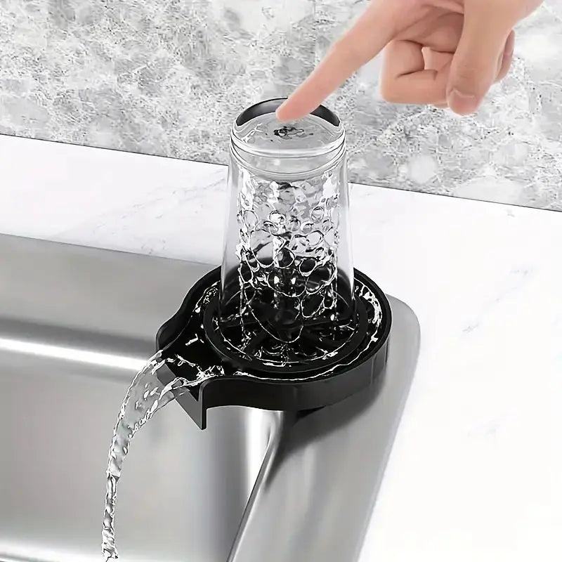 Automatic Cup Washer – High-Pressure Glass & Cup Cleaner for Kitchen Sink