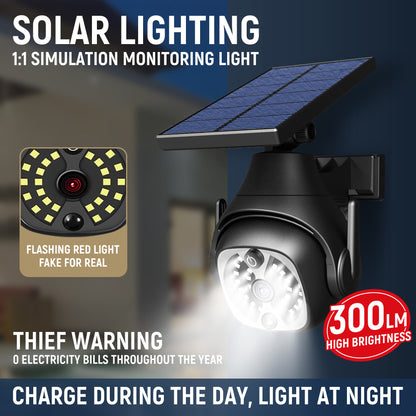 Solar Motion-Sensor Wall Lights – Waterproof Outdoor Courtyard, Street & Balcony Lighting