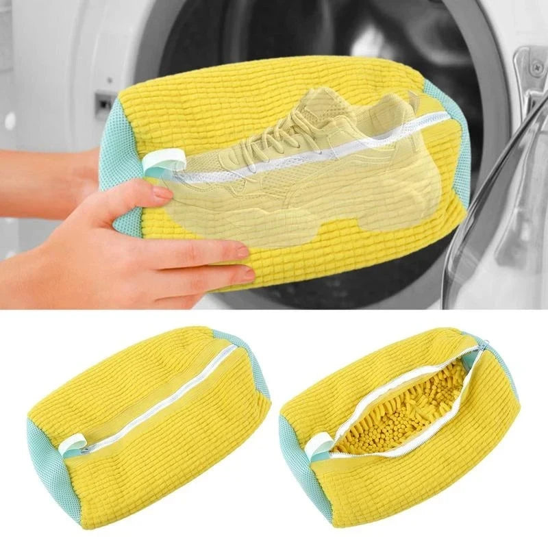 Cotton Laundry Bags for Shoes – Anti-Deformation Wash Bags (1 or 2 Pack)